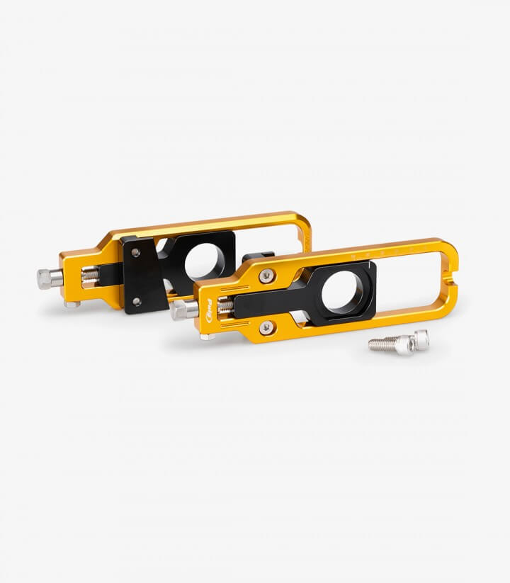 Puig Kettenspanner Gold 21038O für BMW M1000RR (23-26), S1000RR (19-26)