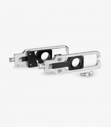 Puig Kettenspanner Silber 21038P für BMW M1000RR (23-26), S1000RR (19-26)