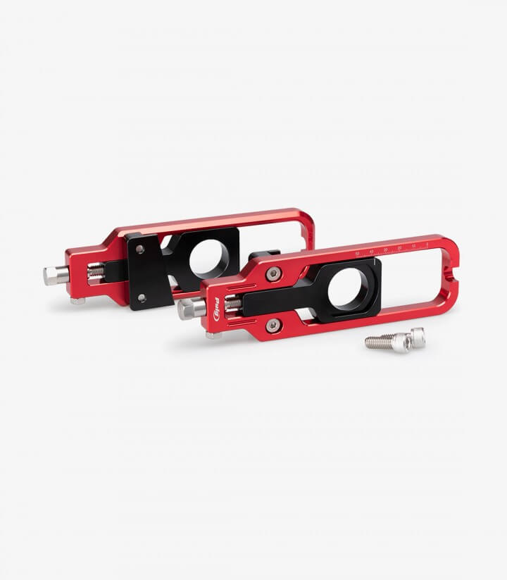 Puig Kettenspanner Rot 21038R für BMW M1000RR (23-26), S1000RR (19-26)