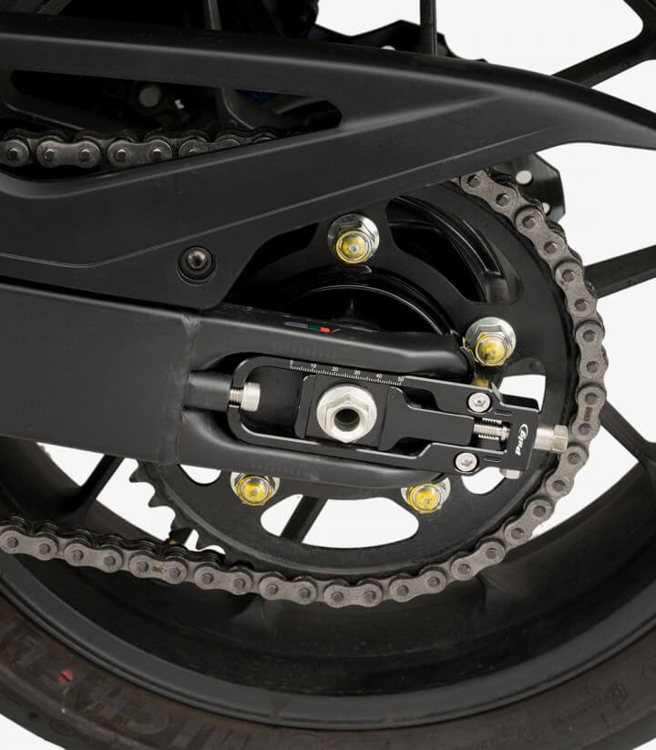 Puig Kettenspanner Schwarz 21524N für Honda CB500/750 Hornet (23-26)