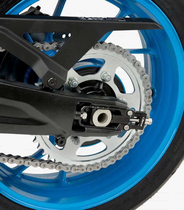 Puig Kettenspanner Schwarz 21632N für Suzuki GSX-8R/S/T/TT (23-26)