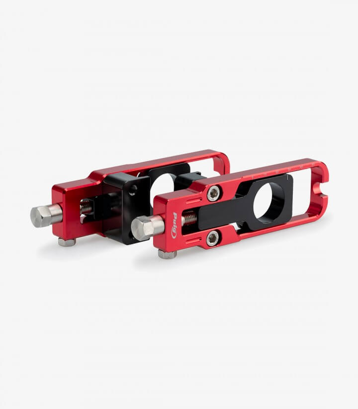Puig Kettenspanner Rot 21632R für Suzuki GSX-8R/S/T/TT (23-26)