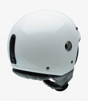 NZI Tonup Optima White Open Face Helmet