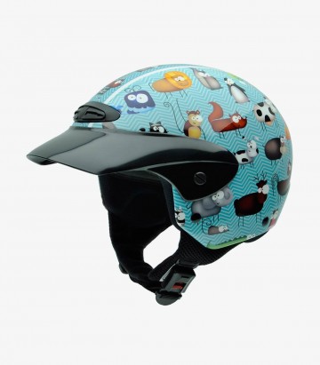 Casco Jet NZI Single Jr Animals 050272G711