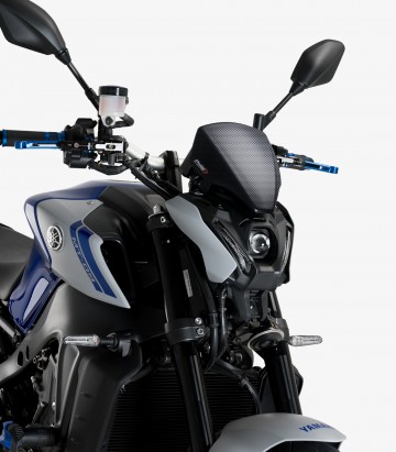 Windschild Puig New Generation Sport Plus Yamaha MT-09 (21-23) Carbon-Optik 20643C