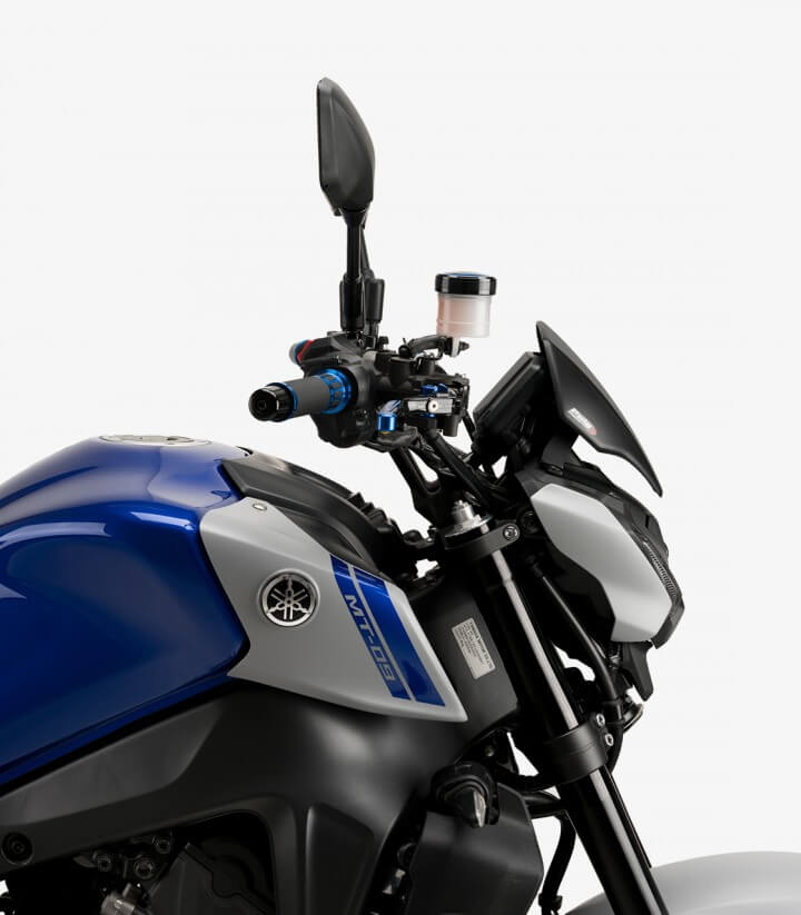 Windschild Puig New Generation Sport Plus Yamaha MT-09 (21-23) Mattschwarz 20643J