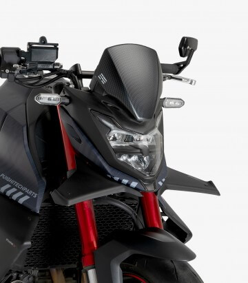 Windschild Puig New Generation Sport Plus Honda CB750 Hornet (23-24) Carbon-Optik 21571C