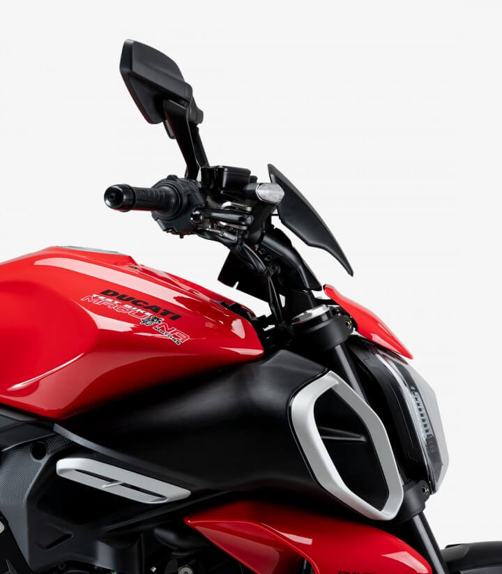 Windschild Puig New Generation Sport Plus Ducati Diavel V4 (24-26) Mattschwarz 21712J