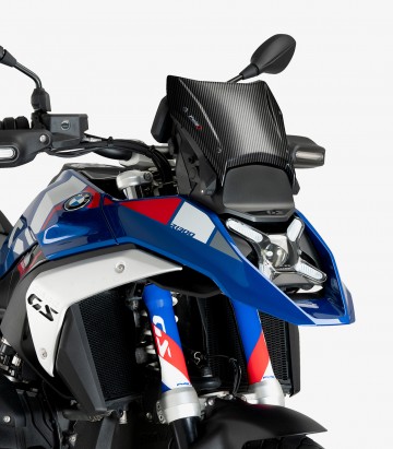 Windschild Puig New Generation Sport Plus BMW R1300GS (23-26), R1300GS Adventure (24-26) Carbon-Optik 21897C