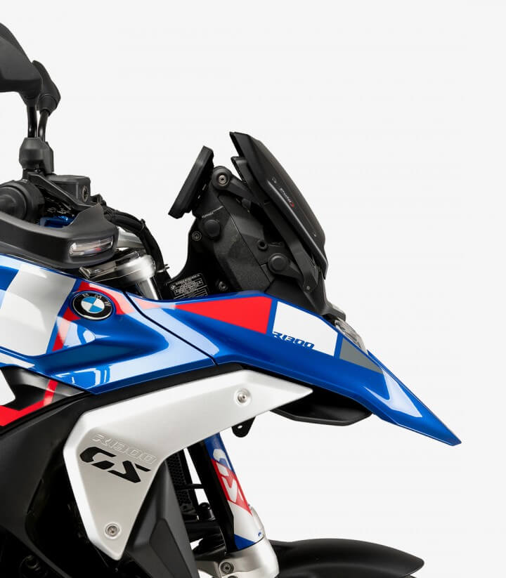 Windschild Puig New Generation Sport Plus BMW R1300GS (23-26), R1300GS Adventure (24-26) Mattschwarz 21897J