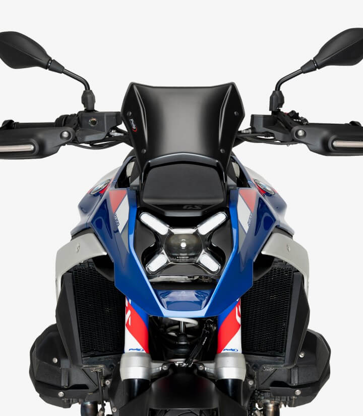 Windschild Puig New Generation Sport Plus BMW R1300GS (23-26), R1300GS Adventure (24-26) Mattschwarz 21897J