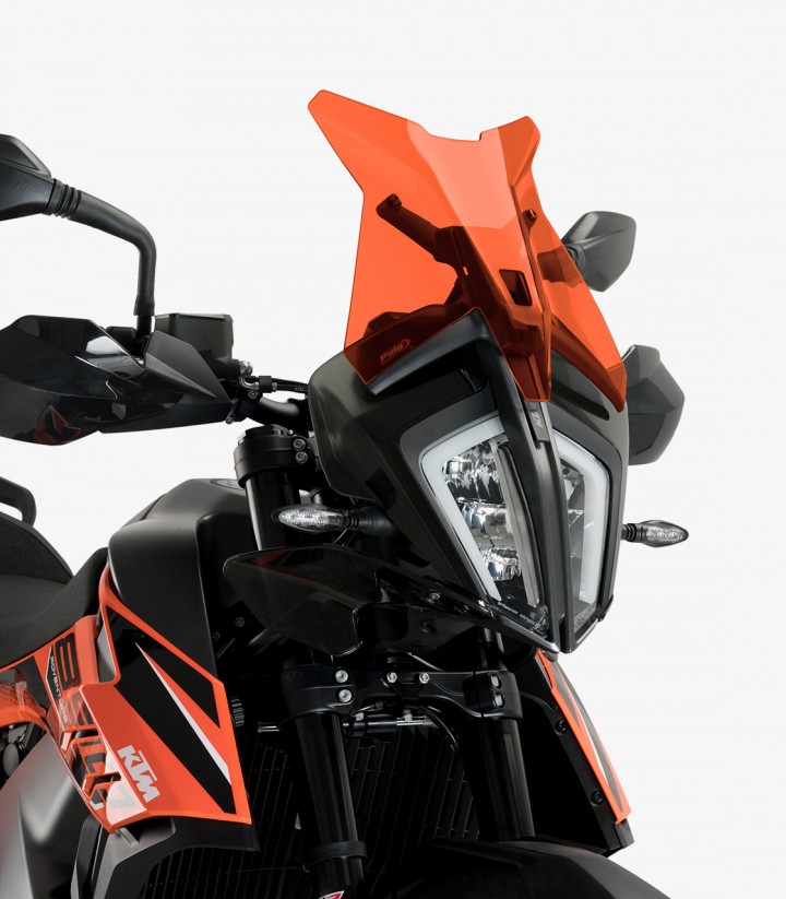 Cúpula Puig Sport KTM 790 Adventure / R (2019 - 2020), 890 Adventure / R / L (2021 - 2022) Naranja 3738T