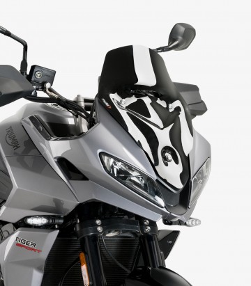 Windschild Puig Sport Triumph Tiger Sport 660 (22-25) Schwarz 21318N
