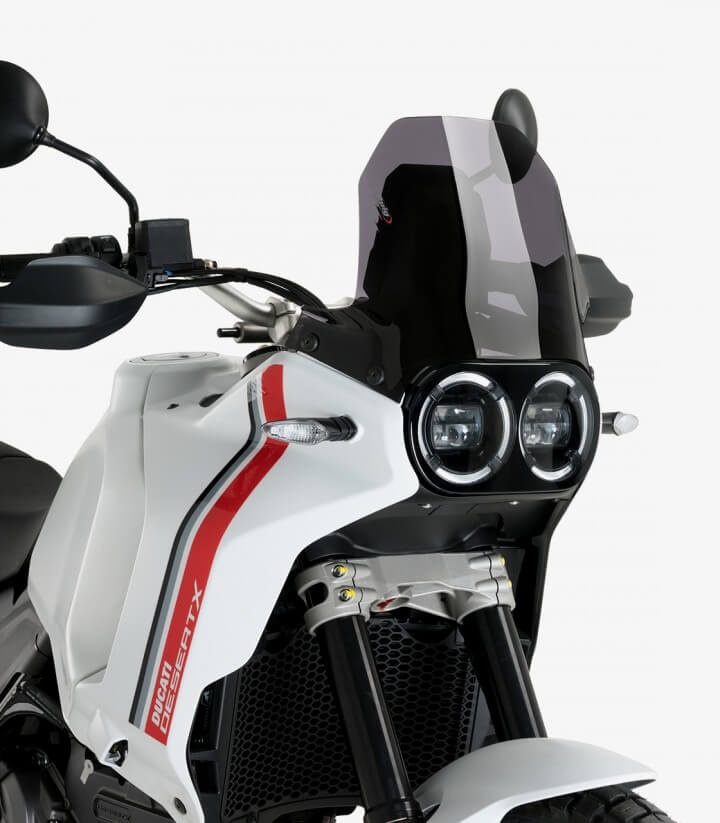 Windschild Puig Sport Ducati DesertX (22-25) Dunkel getönt 21448F