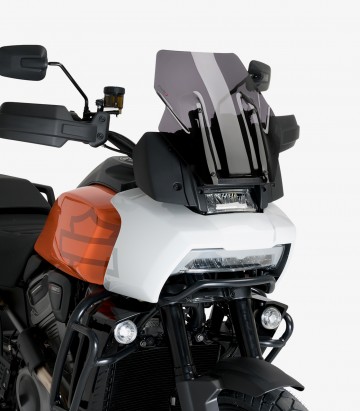 Windschild Puig Sport Harley-Davidson Pan America RA1250 (21-23), Special RA1250S (21-26) Dunkel getönt 20841F