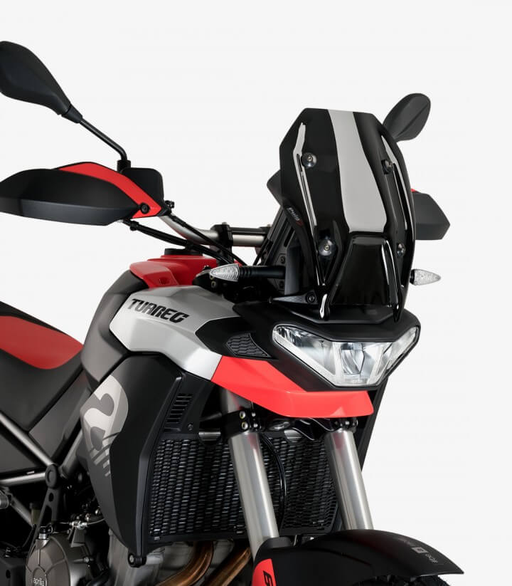 Windschild Puig Sport Aprilia Tuareg 660 (22-26) Schwarz 21225N