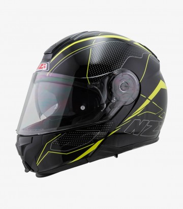 NZI Combi 2 Duo Sword Black & Yellow Modular Helmet