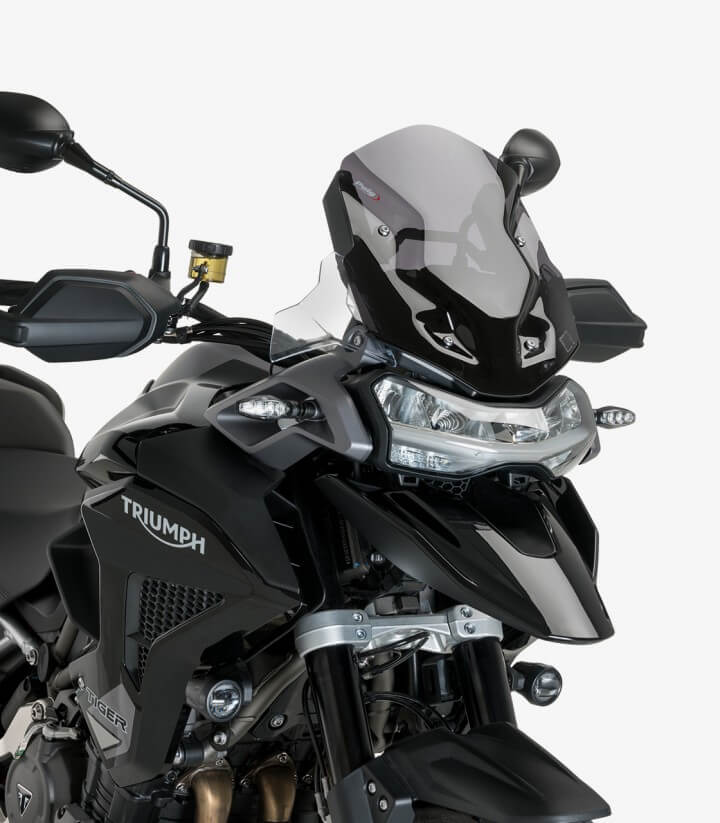 Windschild Puig Sport Triumph Tiger 1200 GT/GT Explorer/GT Pro/Rally Explorer/Pro (22-26) Dunkel getönt 21394F