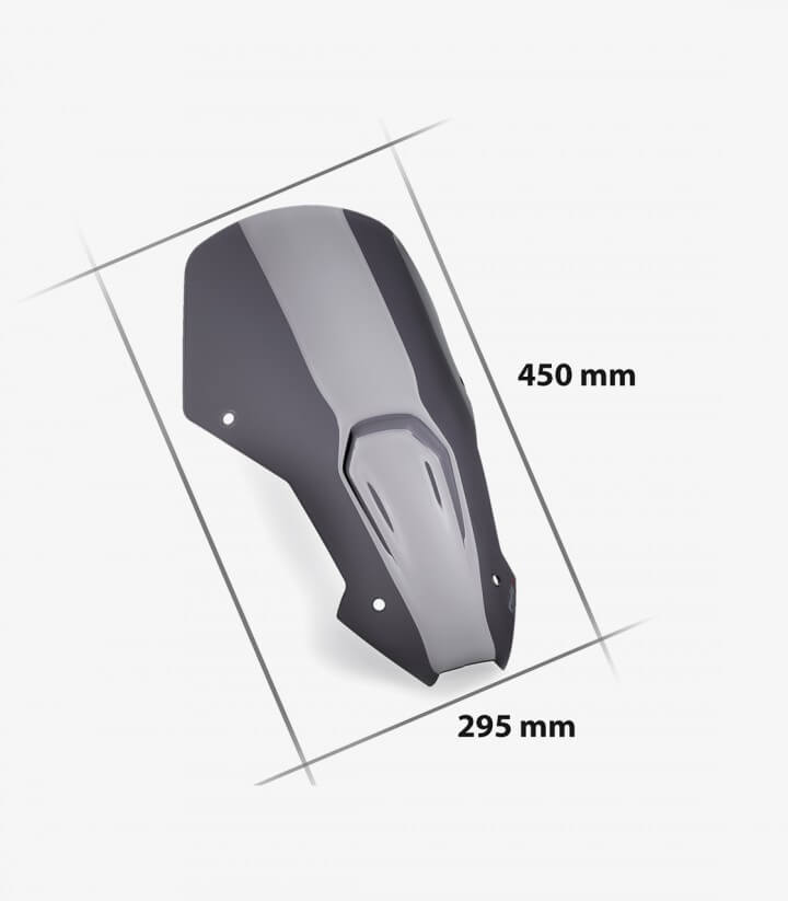 Windschild Puig Sport Honda CRF1100L Africa Twin (24-26) / Adventure Sports (20-26) Dunkel getönt 21583F