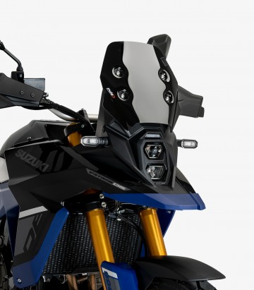 Windschild Puig Sport Suzuki DL800 V-Strom (24-25), V-Strom Tech (23-26), DL800DE V-Strom (23-26) Schwarz 21651N