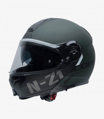 NZI Combi 2 Duo Matt Flydeck Green Modular Helmet