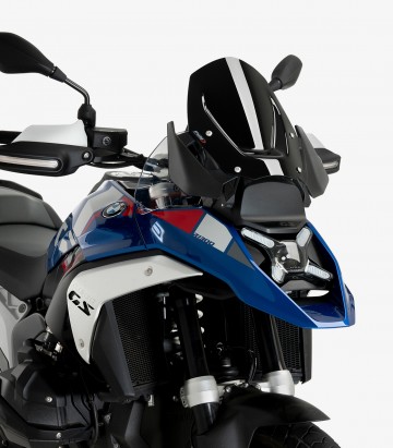 Windschild Puig Sport BMW R1300GS (23-26), R1300GS Adventure (24-26) Schwarz 21794N