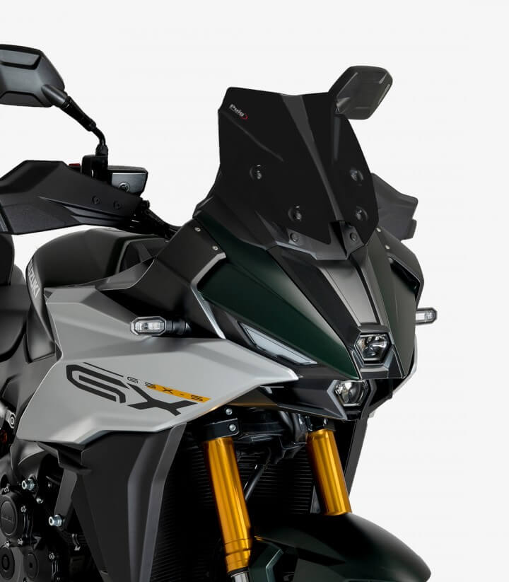 Windschild Puig Sport Suzuki GSX-S1000GX (24-26) Mattschwarz 21987J