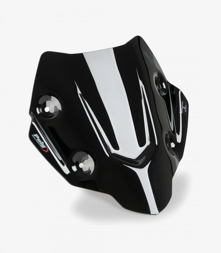 Windschild Puig Sport Honda XL750 Transalp (23-24) Schwarz 21655N