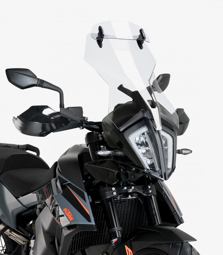 Cúpula Puig Touring con visera KTM 790 Adventure (2019 - 2020), 890 Adventure (2021 - 2022) Transparente 3588W