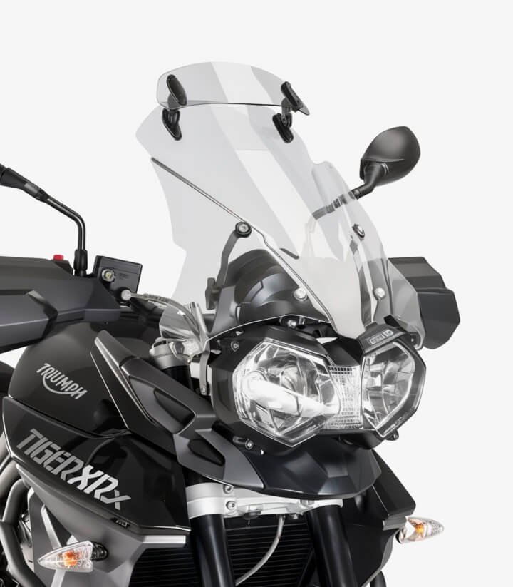 Windschild Puig Touring mit Visier several Triumph models Klar 5918W
