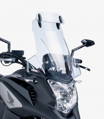 Windschild Puig Touring mit Visier Honda NC700X (12-13), NC750X (14-15) Klar 6002W