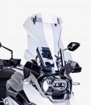 BMW R1200GS (2013 - 2018), R1250GS (2018 - 2024) Puig Touring with visor Transparent Windshield 6504W