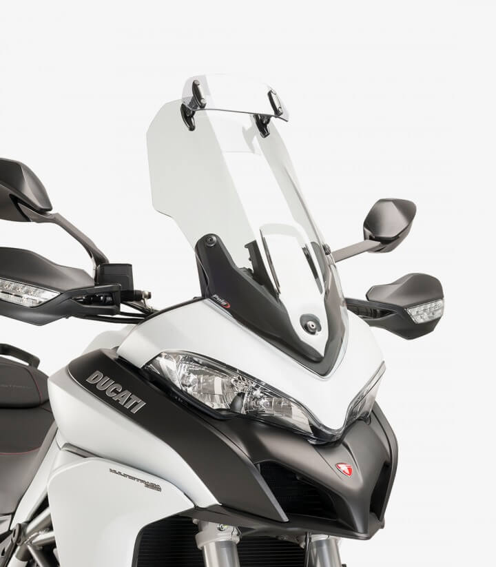 Windschild Puig Touring mit Visier several Ducati models Klar 7624W
