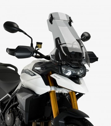 Windschild Puig Touring mit Visier Triumph Tiger 900 (20-23)/Rally Pro (20-26), Tiger Sport 850 (20-25) Getönt 20376H