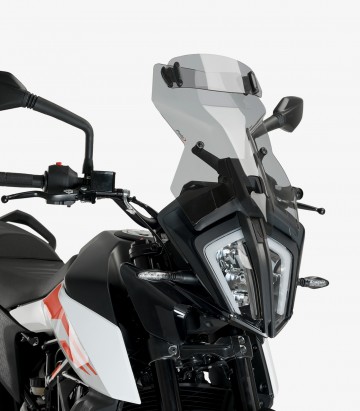 Cúpula Puig Touring con visera KTM 390 Adventure (2020 - 2024) Ahumado 20415H