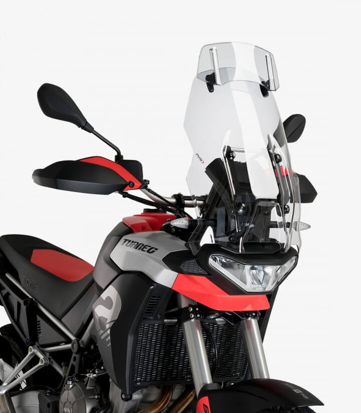 Windschild Puig Touring mit Visier Aprilia Tuareg 660 (22-26) Klar 21183W