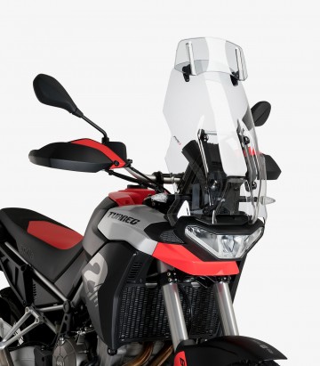 Windschild Puig Touring mit Visier Aprilia Tuareg 660 (22-26) Klar 21183W