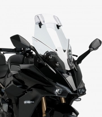 Windschild Puig Touring mit Visier Suzuki GSX-S1000GT (22-26) Klar 21343W