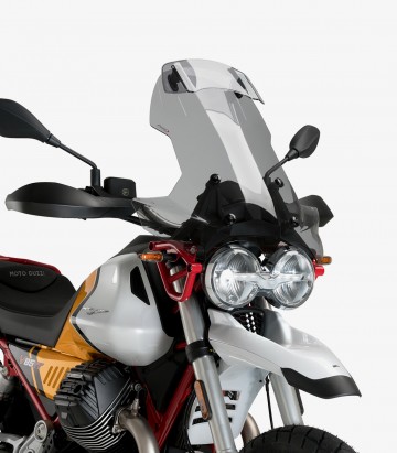 Windschild Puig Touring mit Visier Moto Guzzi V85TT 850 (19-23) Getönt 21442H