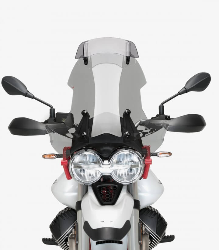 Windschild Puig Touring mit Visier Moto Guzzi V85TT 850 (19-23) Getönt 21442H