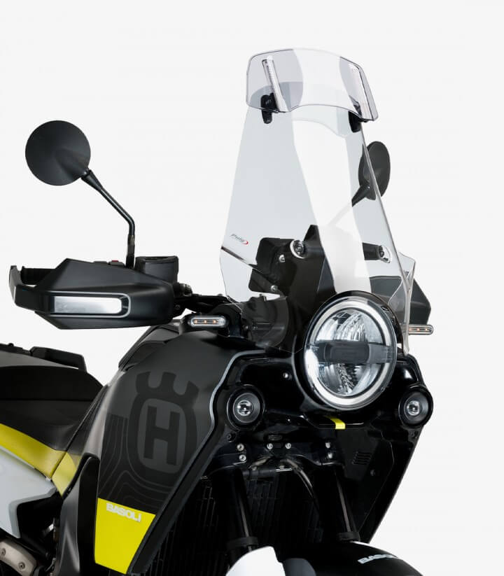 Windschild Puig Touring mit Visier Husqvarna Norden 901 (22-24, 26) / Expedition (23-26) Klar 21483W