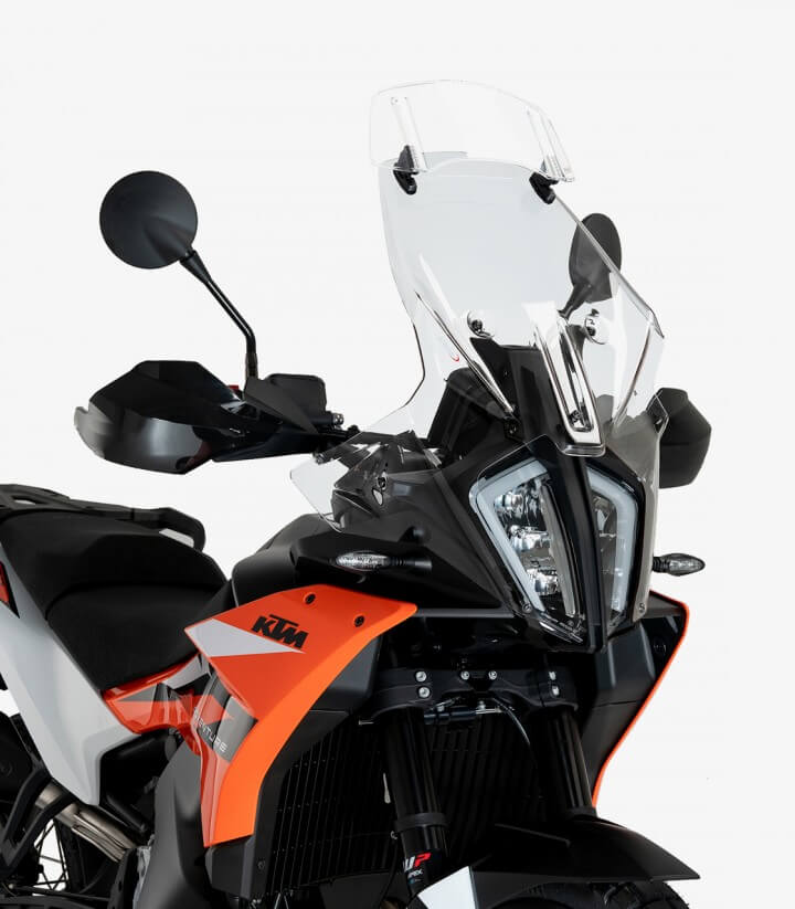 Windschild Puig Touring mit Visier KTM 790/890 Adventure (23-25), 890 Adventure R (23-26) Klar 21612W