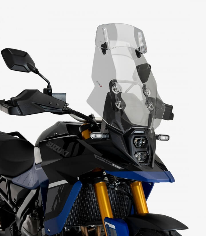 Windschild Puig Touring mit Visier Suzuki DL800 V-Strom (24-25), V-Strom Tech (23-26), DL800DE V-Strom (23-26) Getönt 21688H