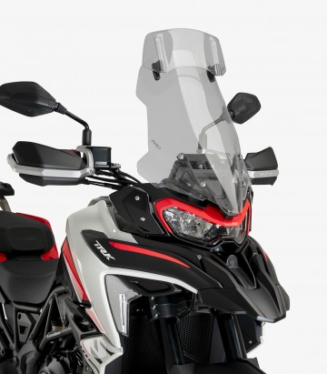 Benelli TRK 702 / X (2023 - 2024) Puig Touring with visor Smoked Windshield 21800H