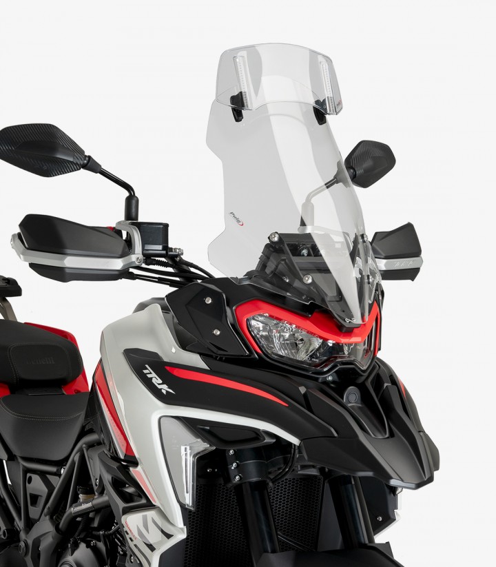 Cúpula Puig Touring con visera Benelli TRK 702 / X (2023 - 2024) Transparente 21800W