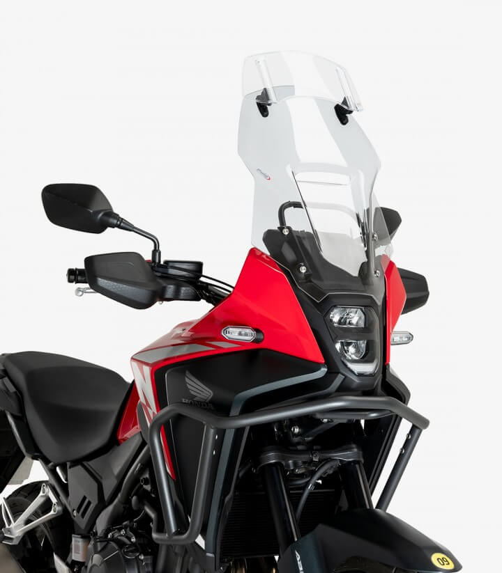 Windschild Puig Touring mit Visier Honda NX500 (24-26) Klar 22022W