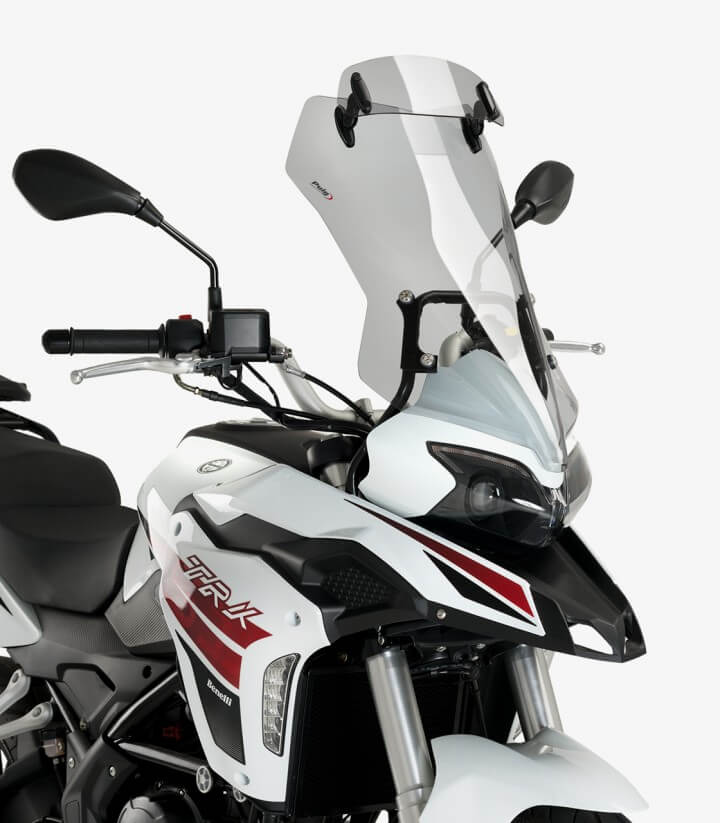 Windschild Puig Touring mit Visier Benelli TRK 251 (21-25) Getönt 20630H