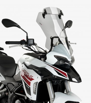 Benelli TRK 251 (2021 - 2024) Puig Touring with visor Smoked Windshield 20630H