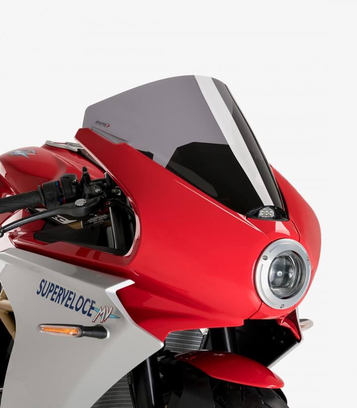 Windschild Puig R-Racer MV Agusta Superveloce 800 (20-25) Dunkel getönt 21175F