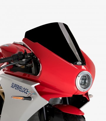 Windschild Puig R-Racer MV Agusta Superveloce 800 (20-25) Schwarz 21175N